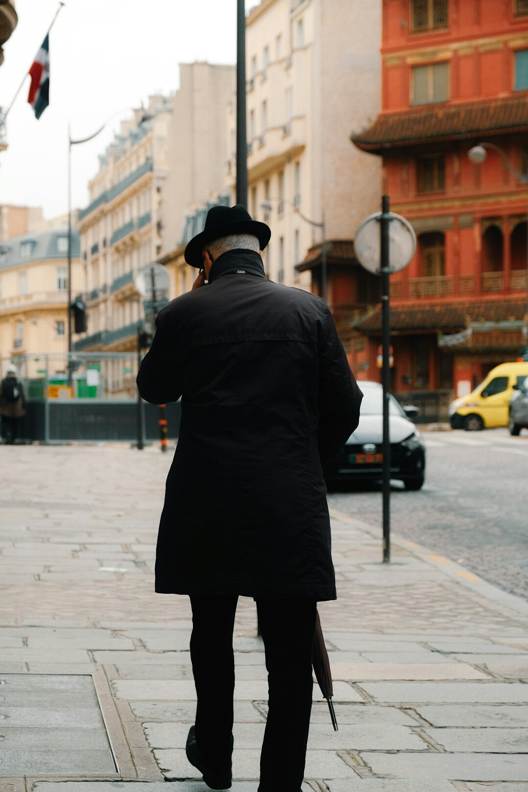 detective in trench coat