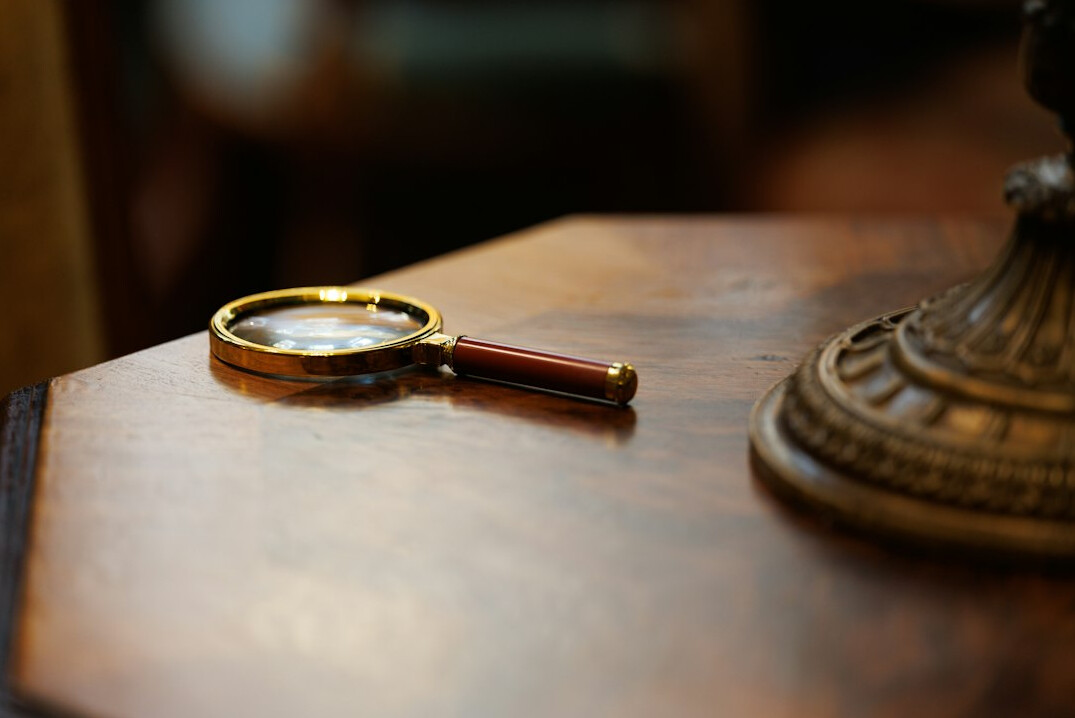 detective investigating mystery